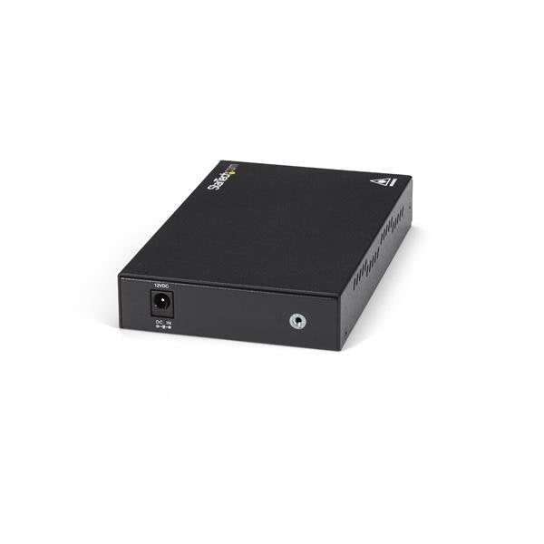 Startech.Com Conversor De Medios De Ethernet Gigabit De Cobre A Fibra - Monomodo Lc - 10km 2 Años