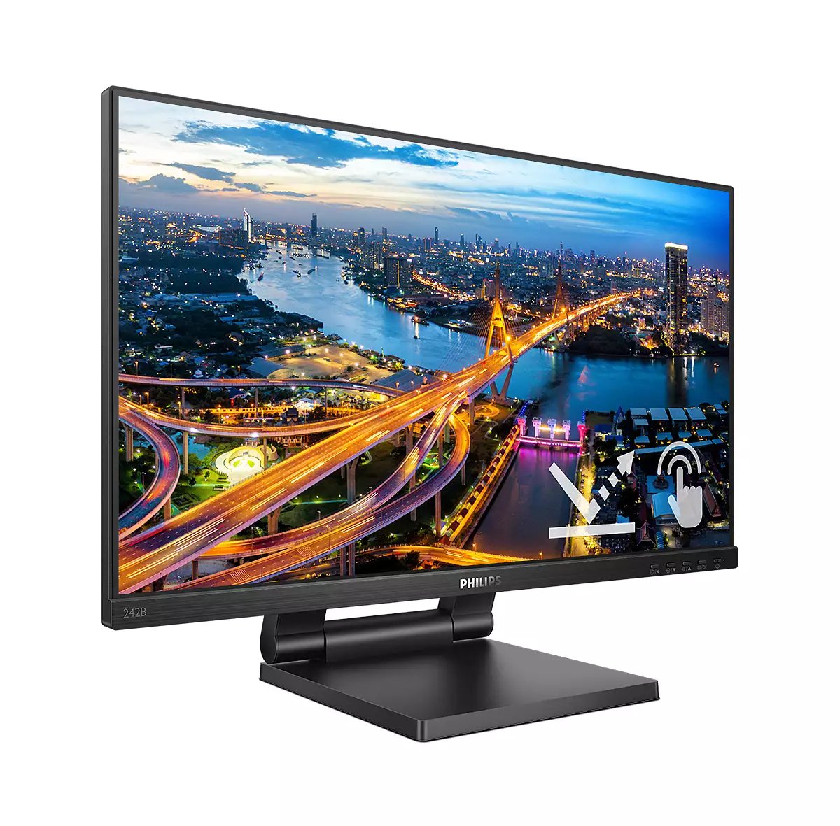 Monitor Philips Lcd Smoothtouch 23.8''