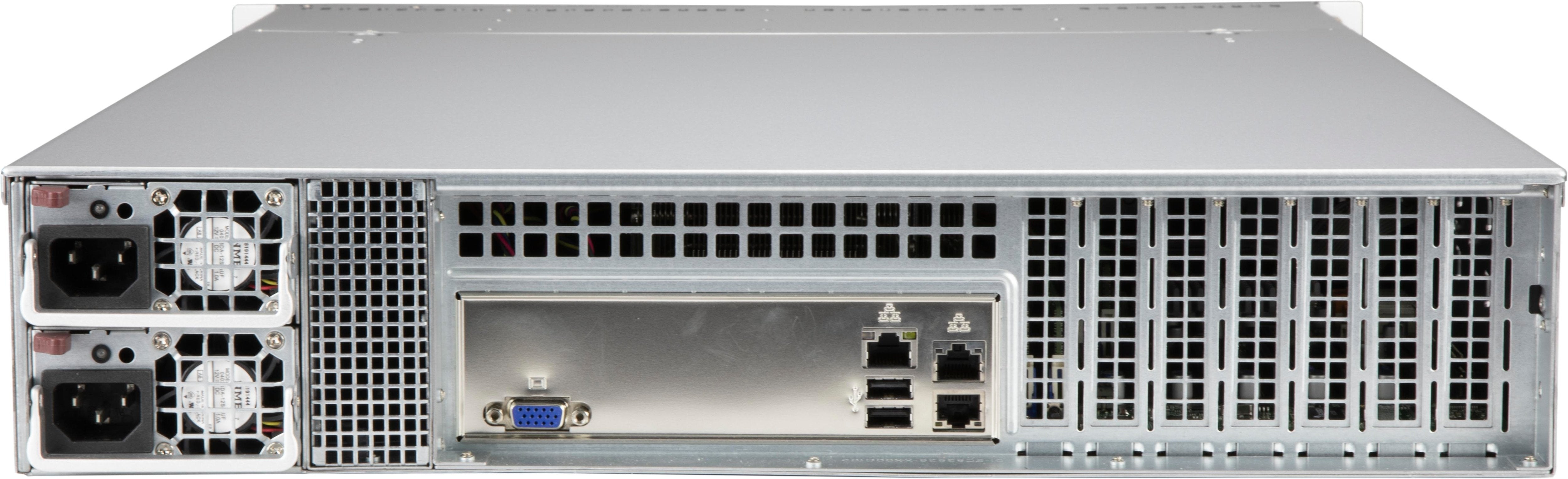 EAN 0672042384396 - Supermicro CSE-LA25TQC-R609LP carcasa de ordenador Estante Negro 600 W imagen 2