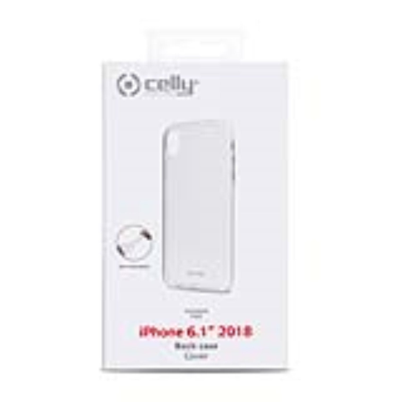 Celly Case Iphone Xr Cover Tpu Trasparent Gelskin998