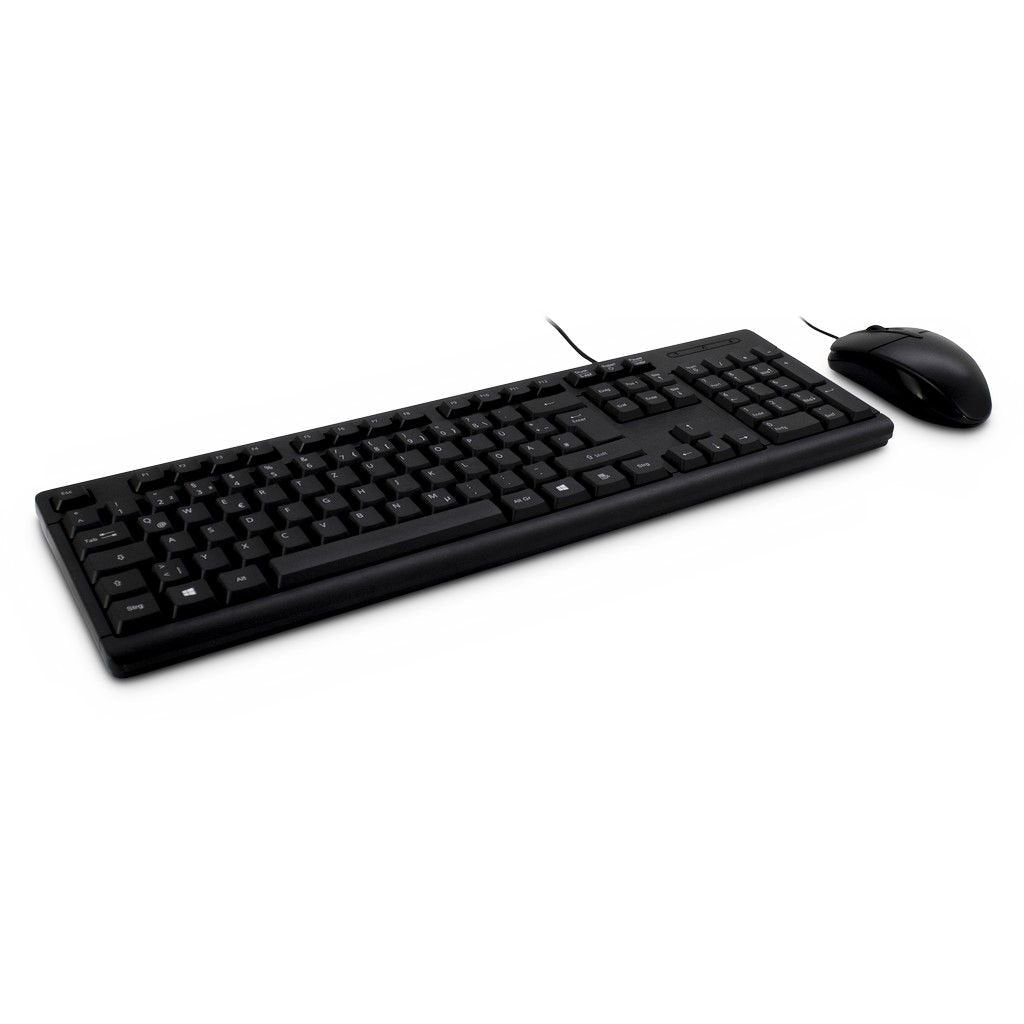 EAN 4260455643641 - Inter-Tech KB-118 EN teclado Ratón incluido Oficina USB QWERTY Inglés Negro imagen 1
