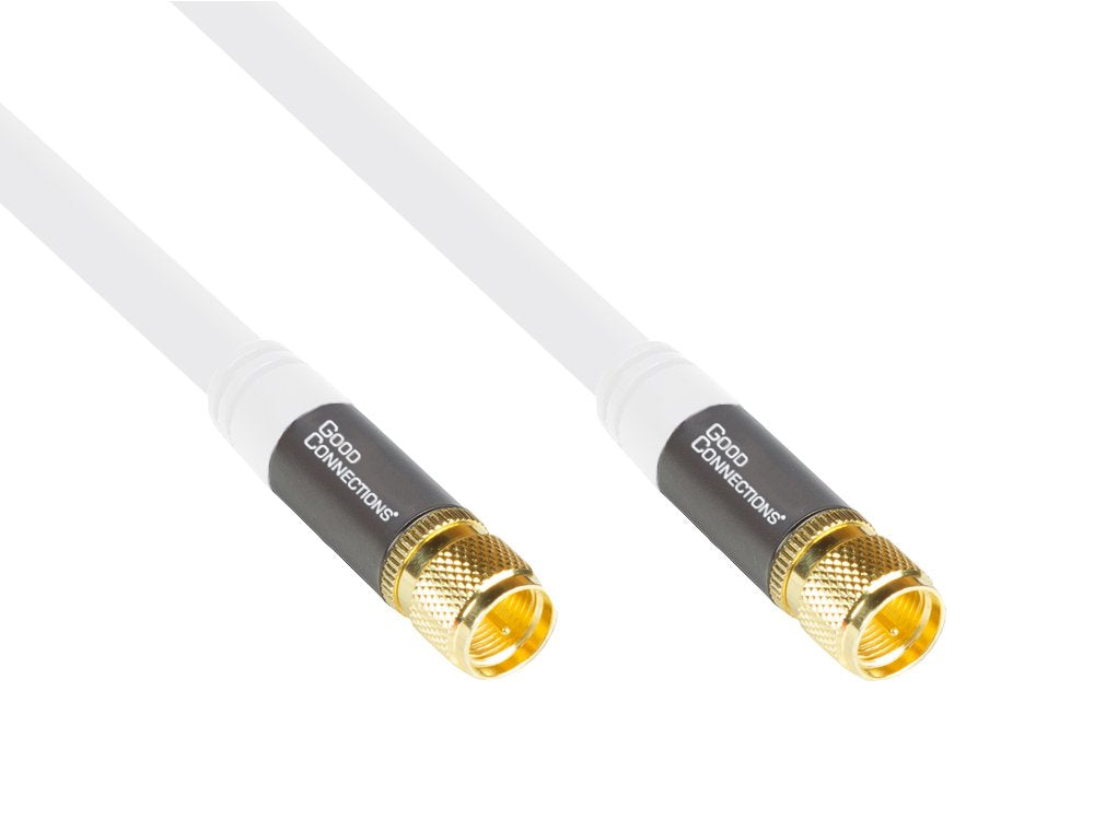 Good Connections Sat Antennencable Smartflex Weiss 1m