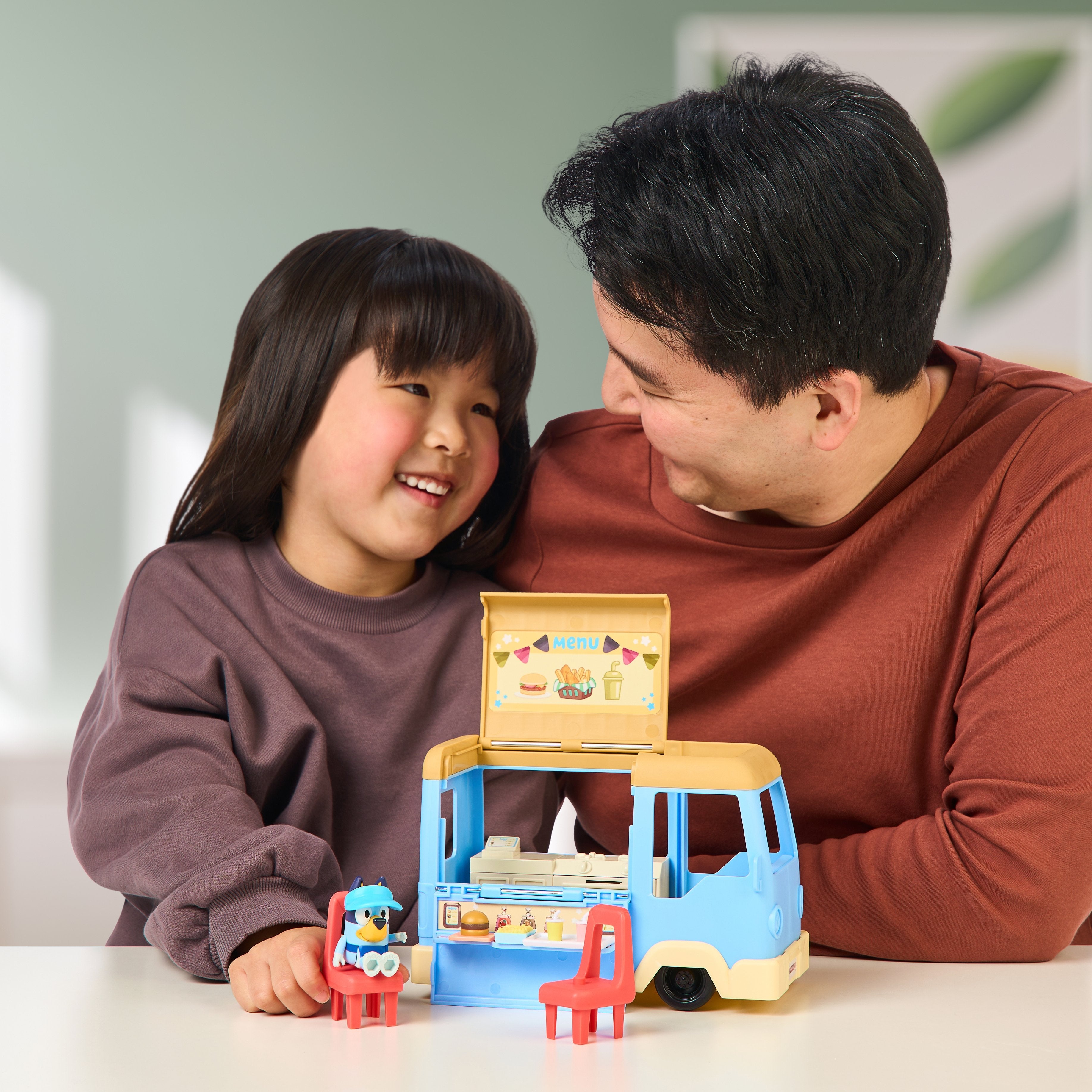 Moose Toys Bluey - Lets Play Chef Food Truck Juego, Vehículo De Juguete 18919