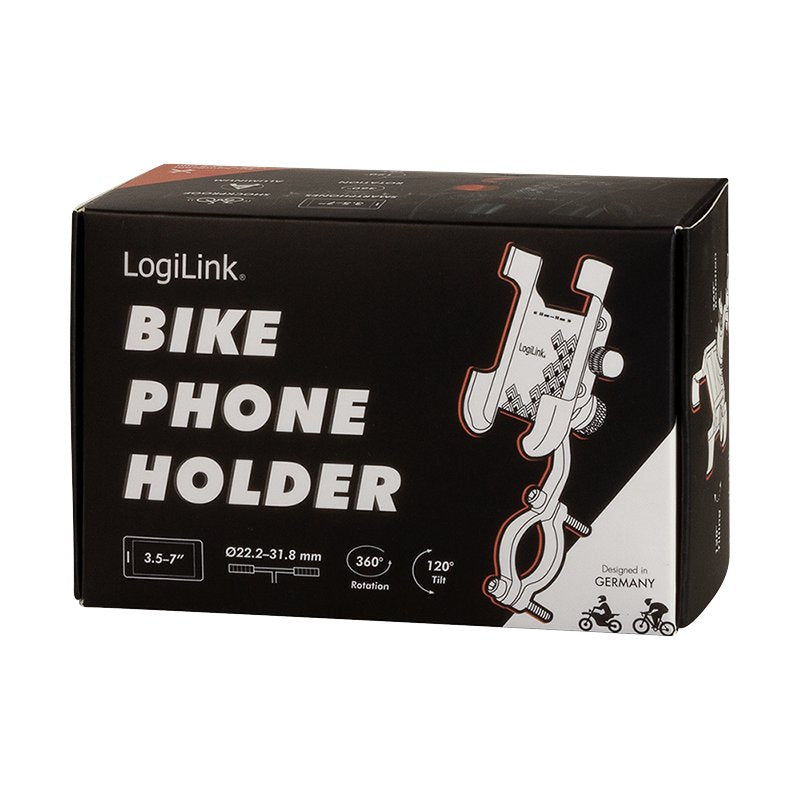 Logilink Aa0148 Soporte Smartphone 3,5-7" Negro, Rojo