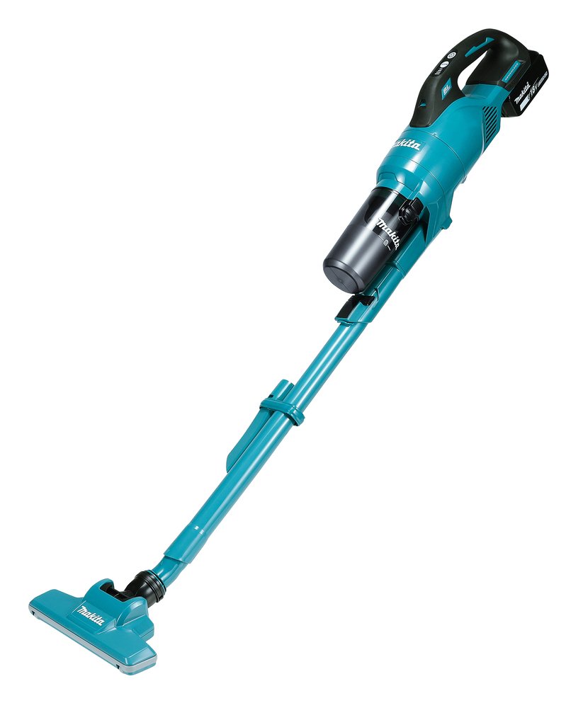 EAN 0088381781619 - Makita DCL286FZ aspiradora de pie y escoba eléctrica Aspiradora escoba 2 en 1 Batería Secar Negro, Azul imagen 1