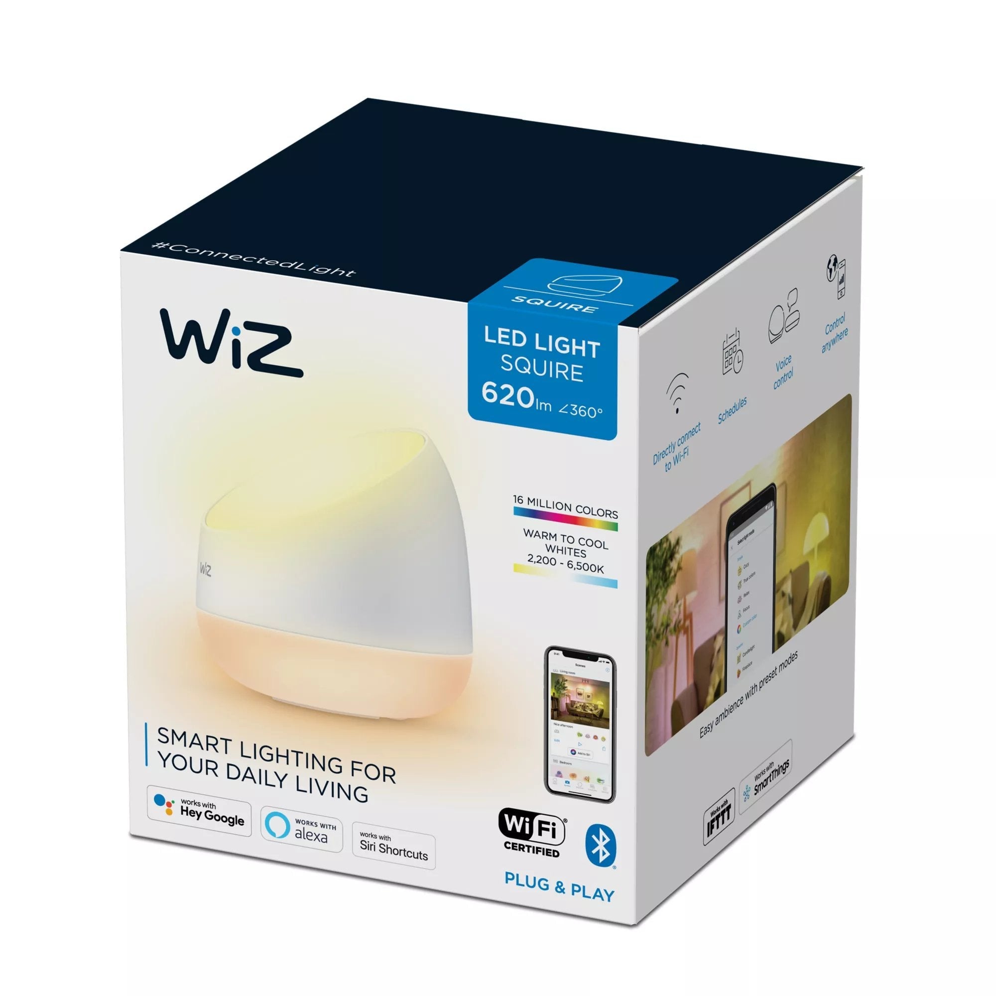 Lámpara Inteligente Wiz Squire Led