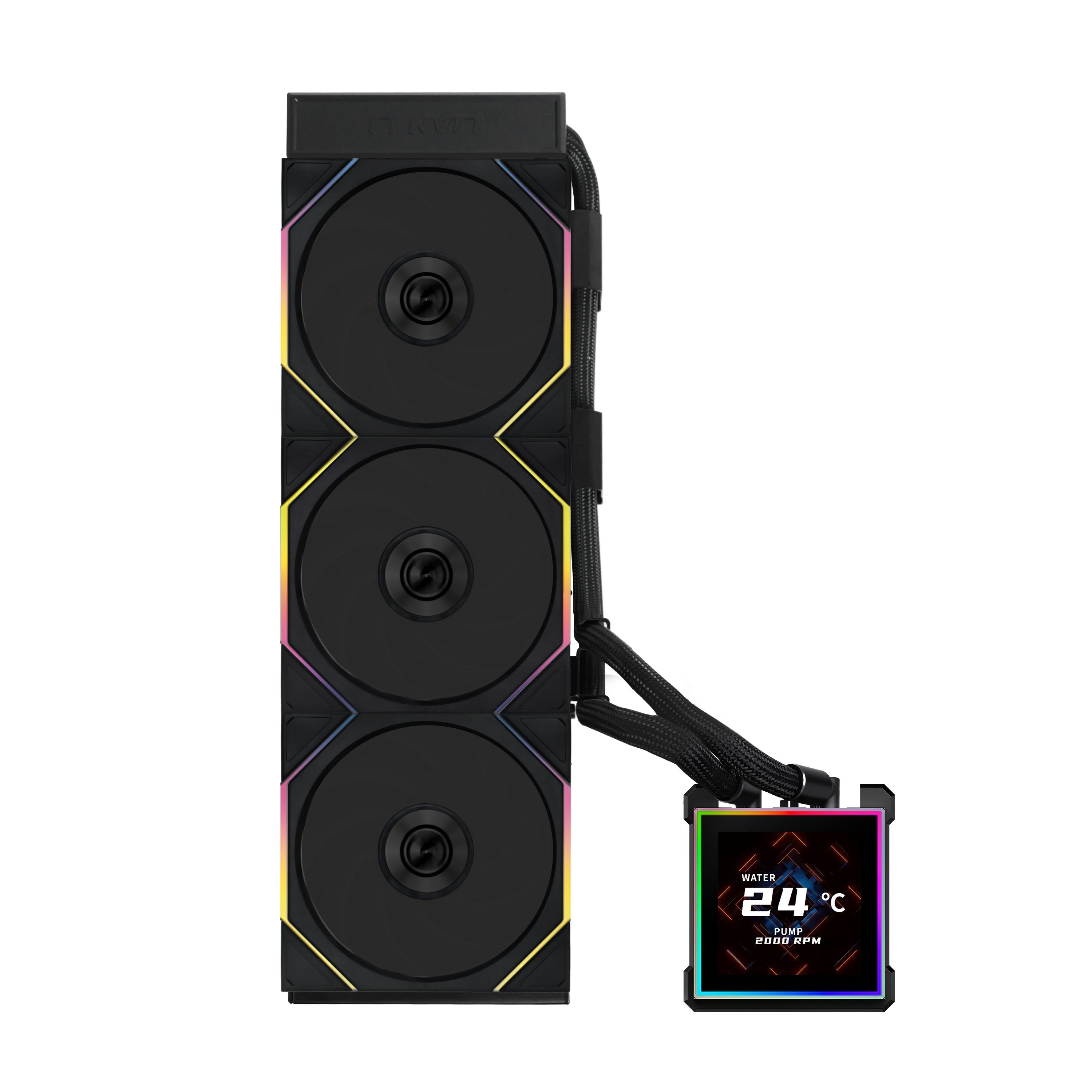 Refrigeracion Liquida Cpu  Lianli Hydroshift Ii Lcd-S 360tl B