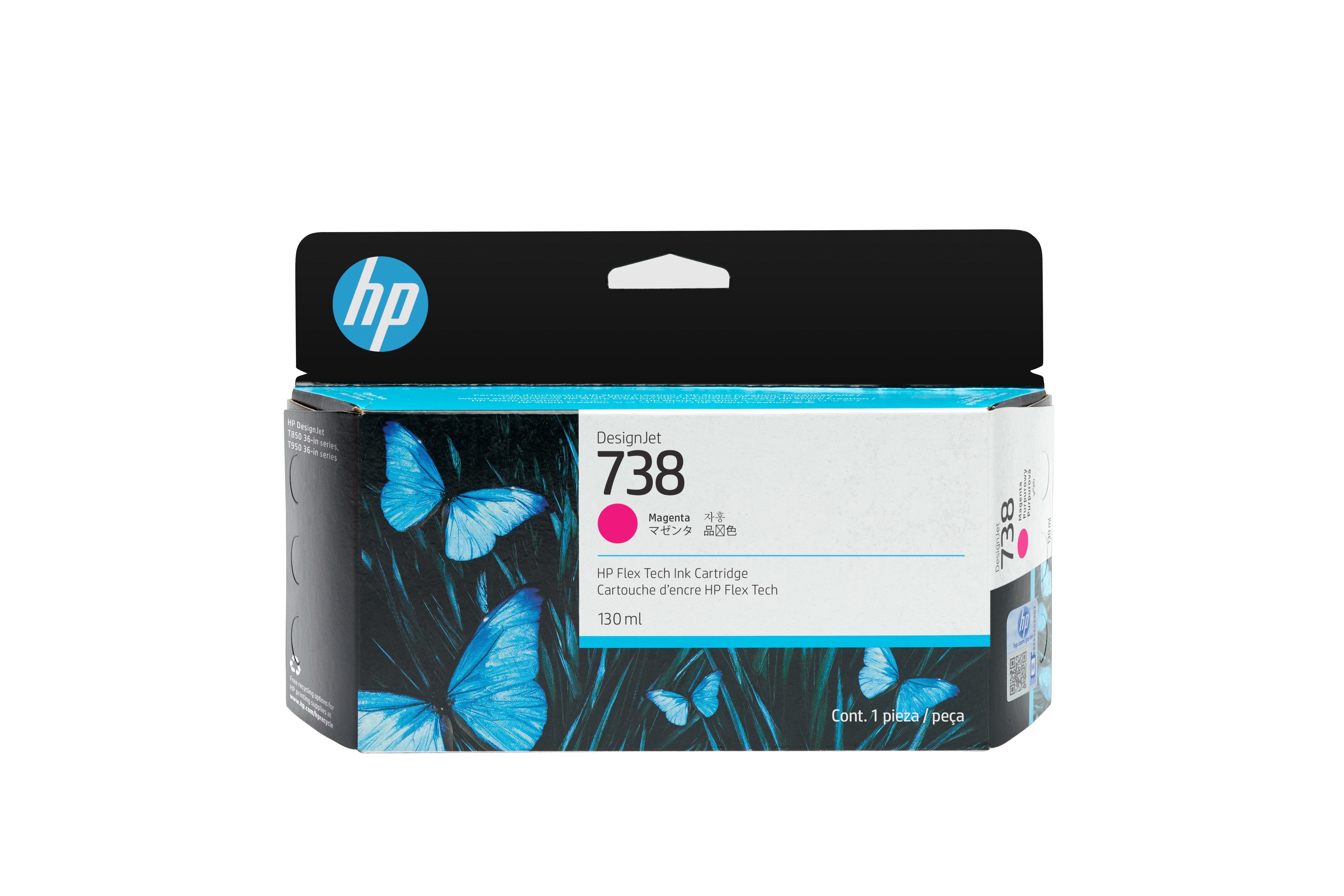 Tinta  Hp 498n6a Magenta  Original - 738