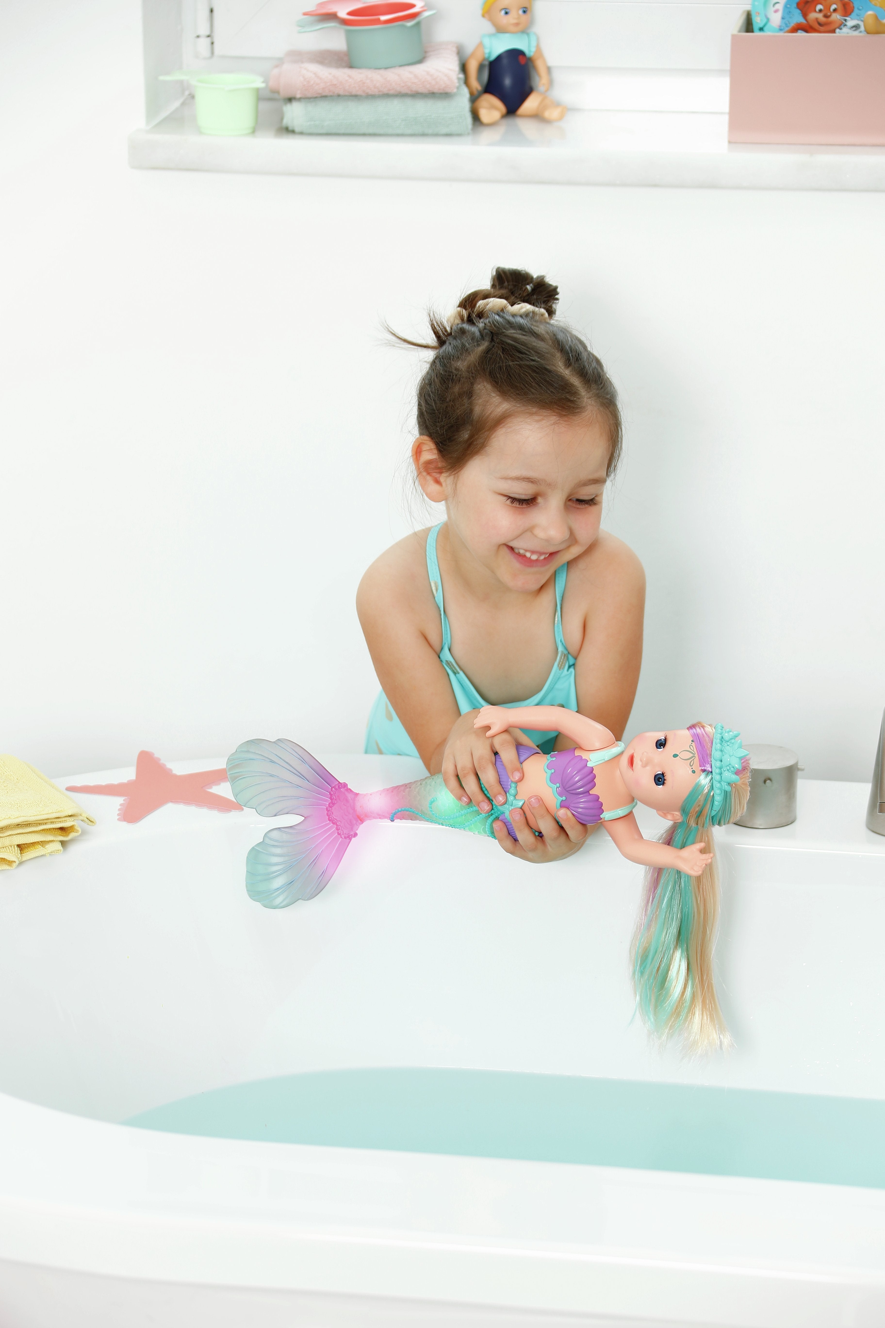 Zapf Creation Baby Born® Mermaid, Muñeca 837368