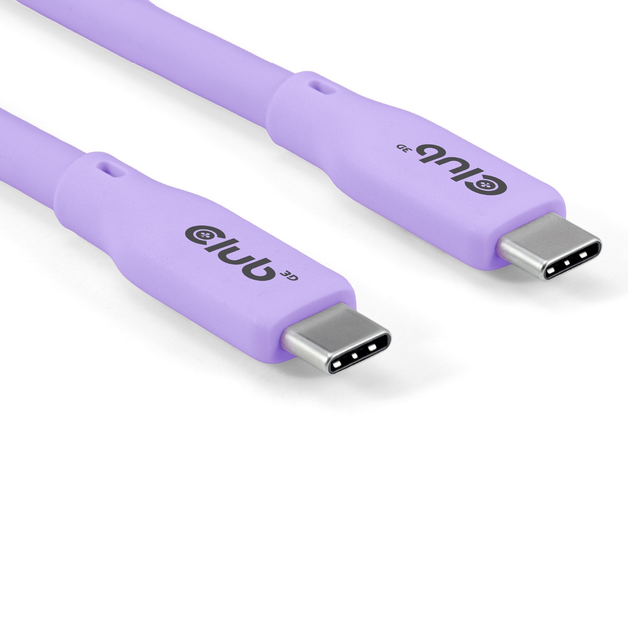 Club3d Lifemyle Usb-C Cable Pd 240w,20gbps 2m Lila M M Retail