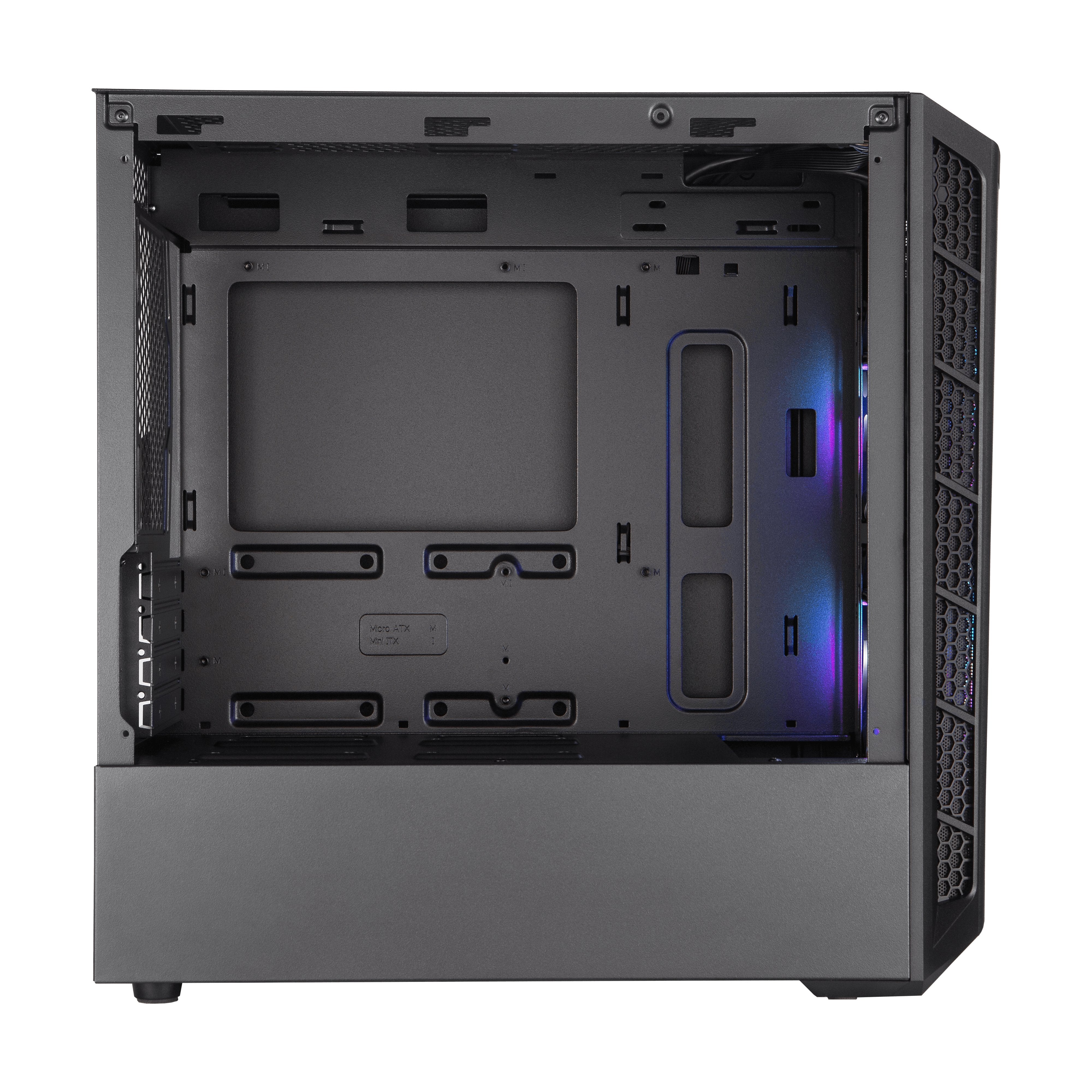 Caja Pc Cooler Master Masterbox Mb311l Argb Mini Tower, Black
