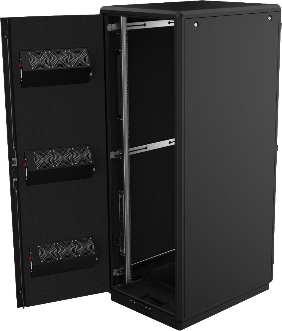 19" 26u Rack Cabinet 750 X  800 X 1404mm Soundproof -
