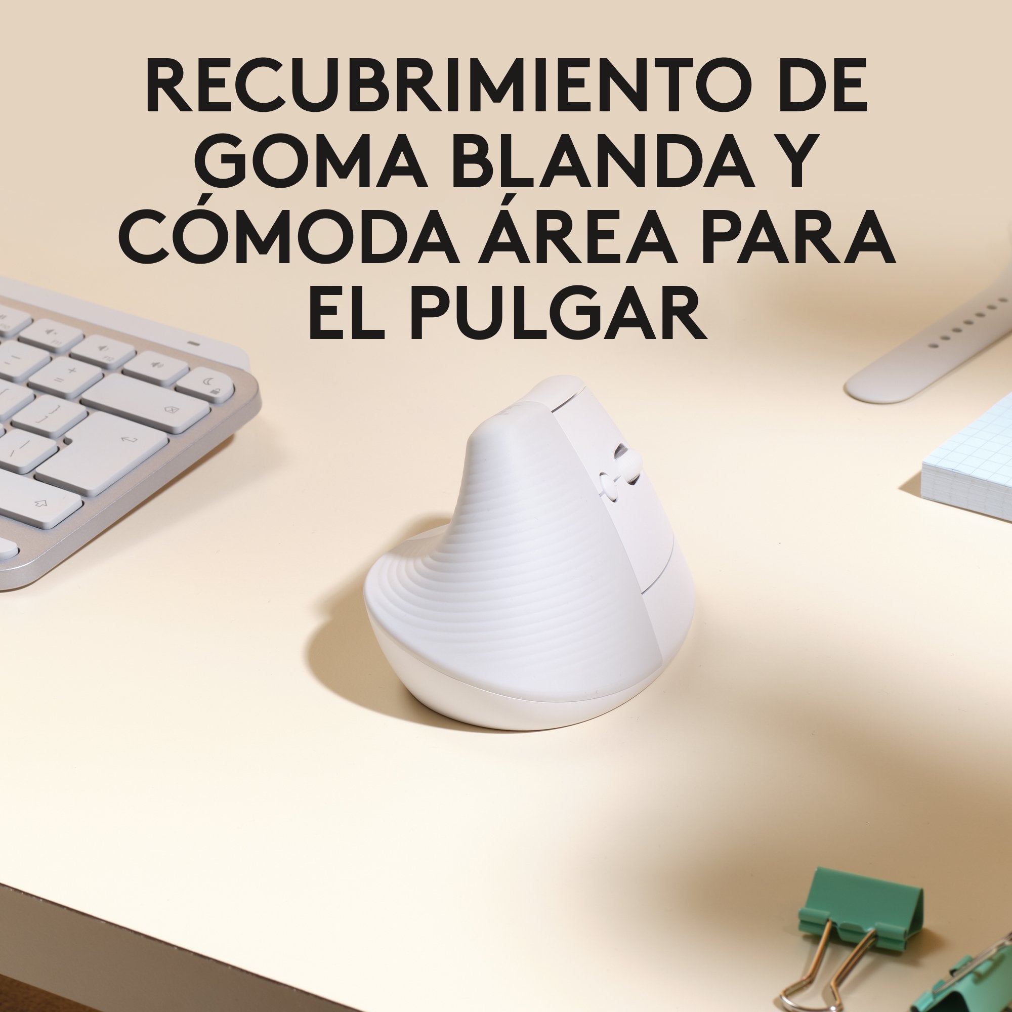 Logitech Lift For Mac Ratón Rf Wireless + Bluetooth Óptico 4000 Dpi
