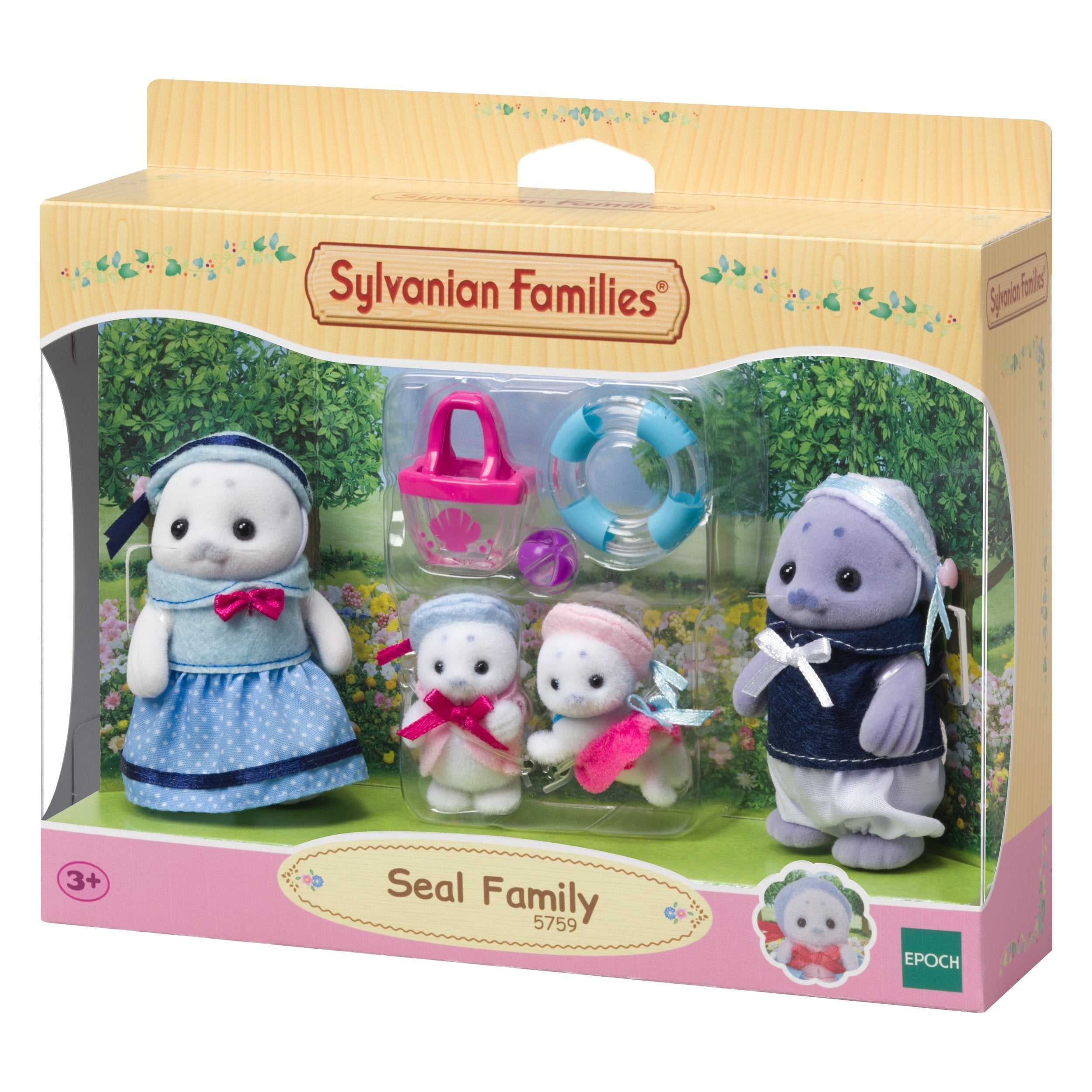 Epoch Sylvanian Families - Robben Familie 5759