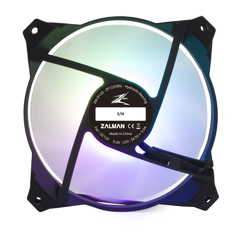 Wentylator Zm-If 120 Black 120mm Argb Fan