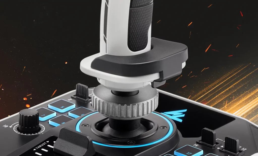 EAN 3362932916550 - Thrustmaster Sol-R 1 Negro, Blanco USB Palanca de vuelo Analógico/Digital PC imagen 4
