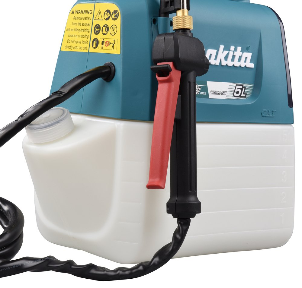 Pulverizador A Presión Inalámbrico Makita Us053dz, 12 Voltios Sin Batería Ni Cargador