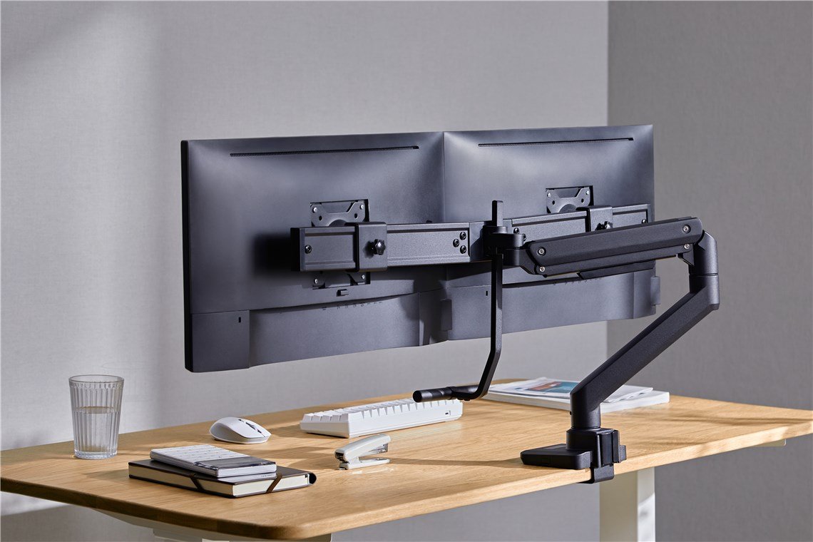 Goobay Goobay Doppel-Soporte De Monitor Office 74074