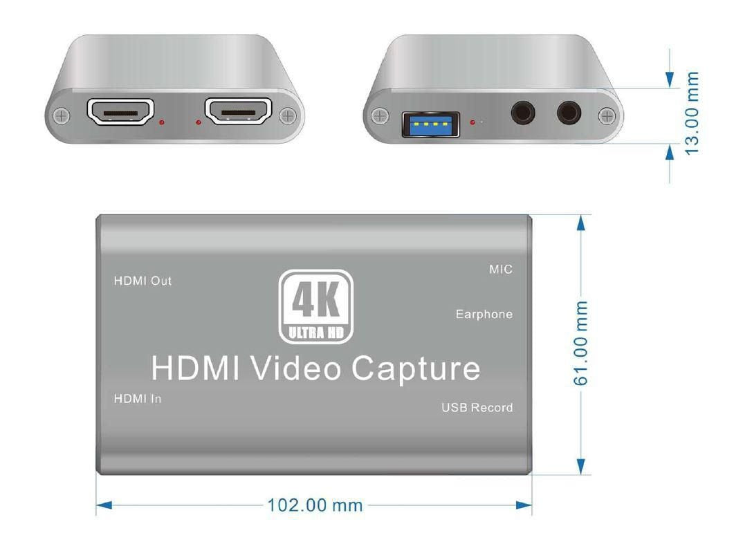EAN 5704174093916 - Vivolink VLCAPTURE1 dispositivo para capturar video HDMI imagen 2