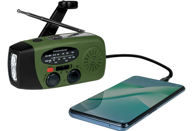 EAN 3499550387957 - Thomson RT260 radio Portátil Analógica Verde imagen 3