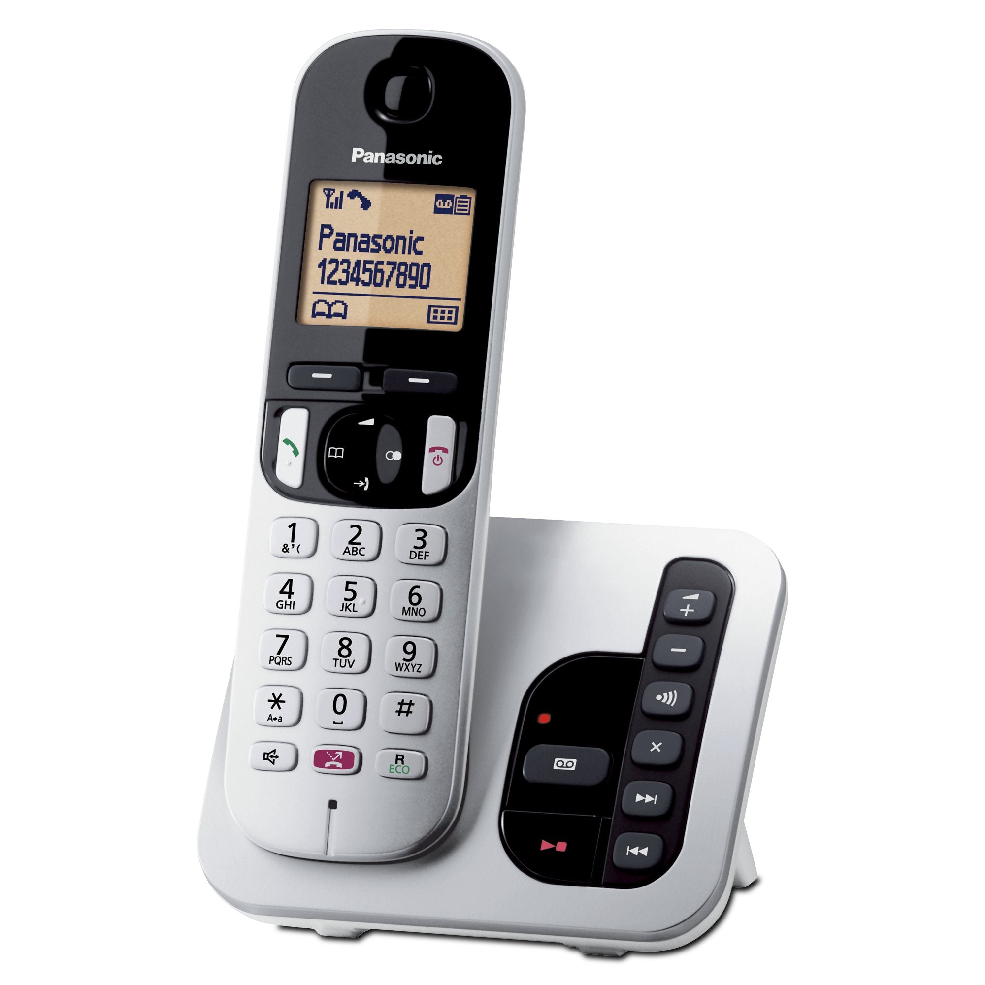 EAN 5025232927692 - Panasonic KX-TGC260JTS teléfono Teléfono DECT Identificador de llamadas Negro, Plata imagen 1