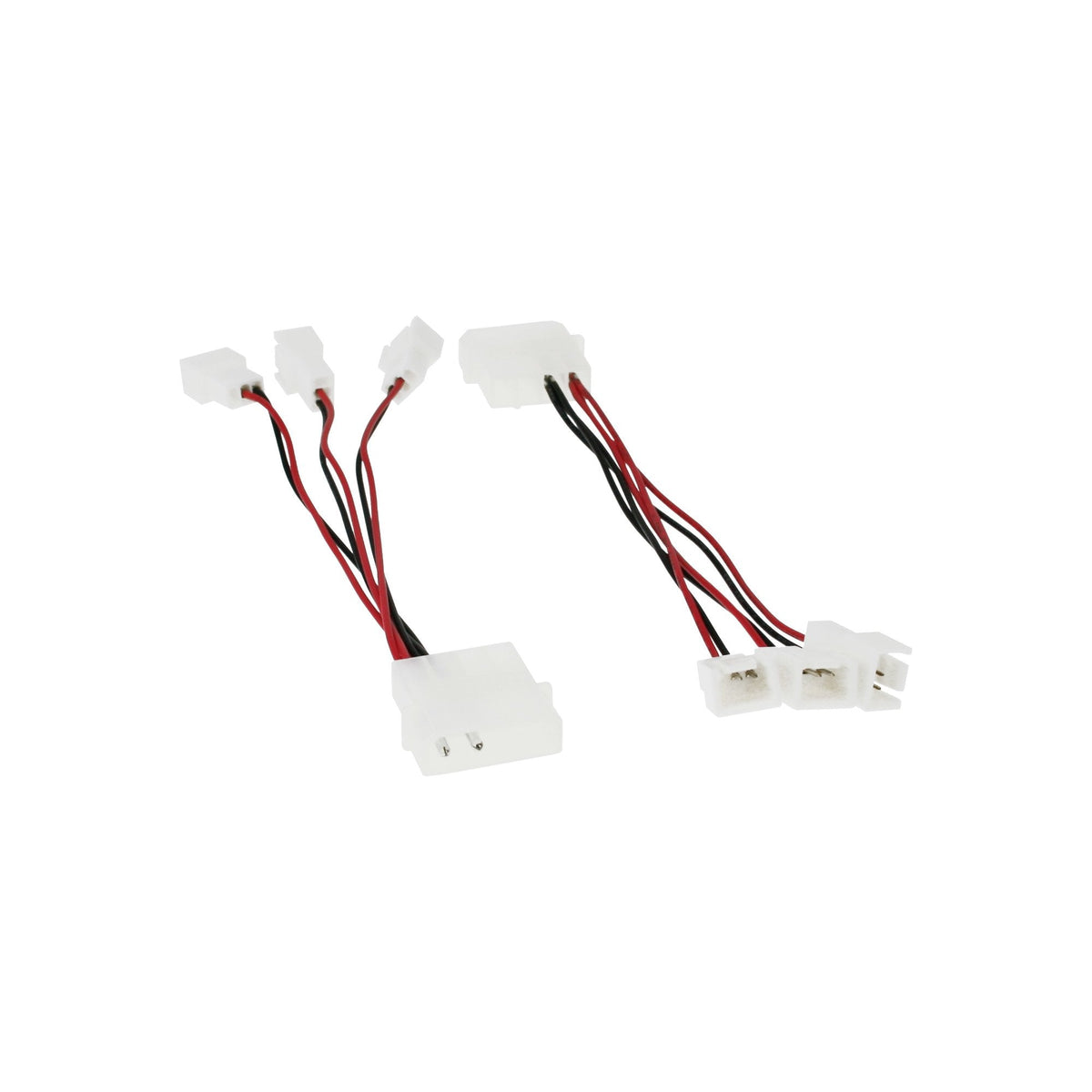 Adaptador De Ventilador De Pc Inline De 12 V A 5 V Para Hasta 3 Ventiladores