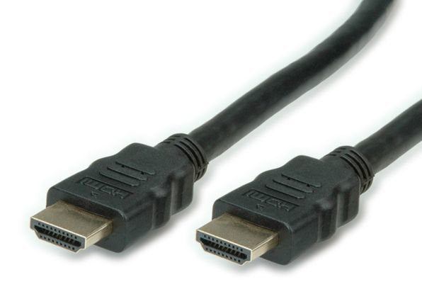 Value 4k Hdmi Ultra Hd Cable Mit Ethernet St St Schwarz 5m