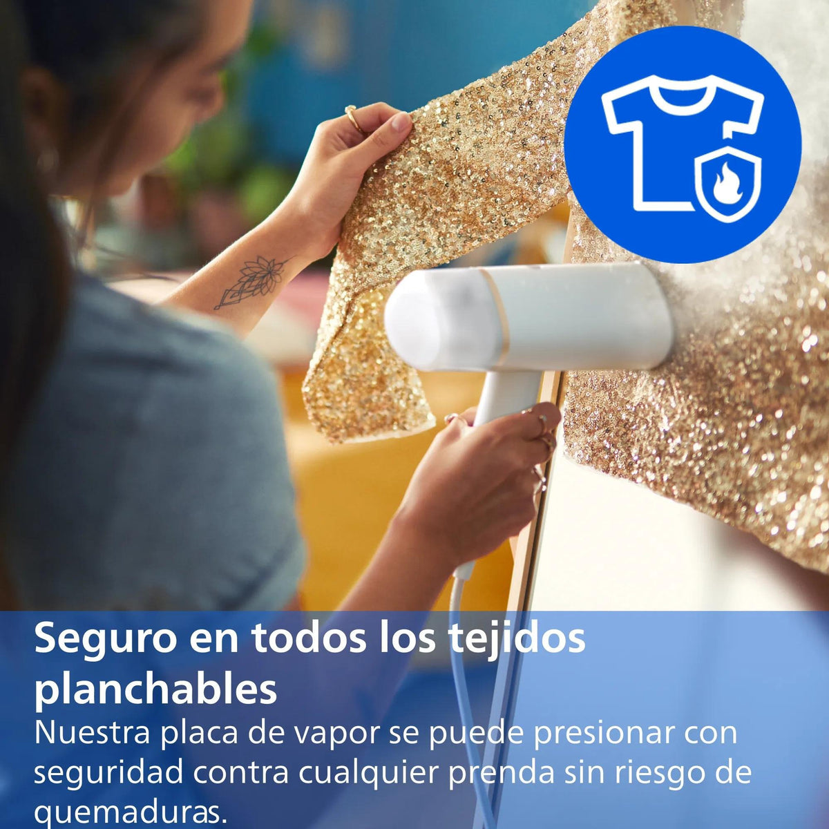 EAN 8710103970934 - Philips 3000 series STH3020/10 vaporizador para ropa Vaporizador manual de prendas 0,12 L 1000 W Blanco imagen 15