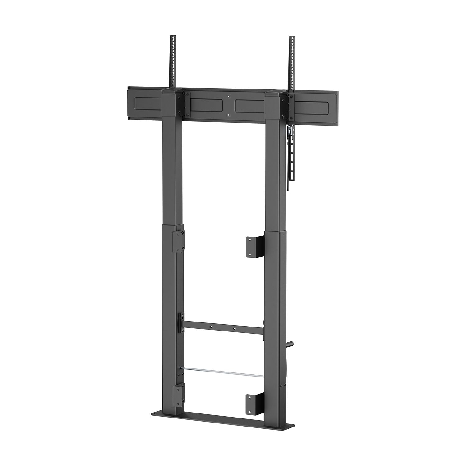 Aisens Soporte Suelo Con Manivela Y Fijacion A Pared, Tv 120kg De 60-100, Negro