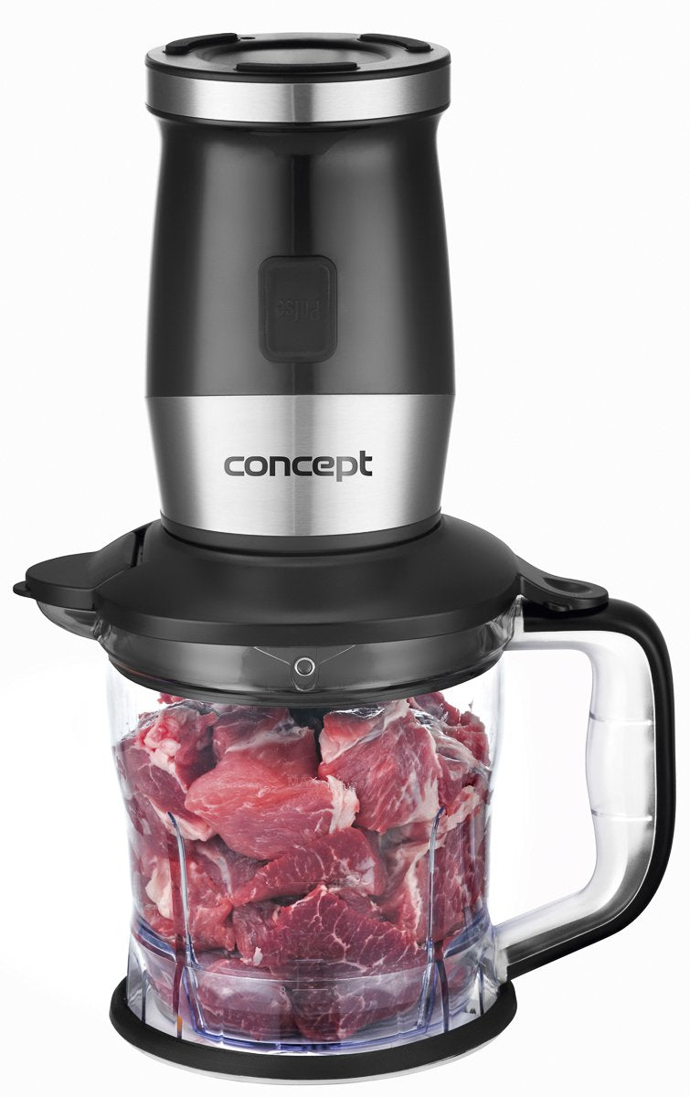 Batidora Concept Sm3390 1,2 L De Inmersión 700 W Negro, Acero Inoxidable