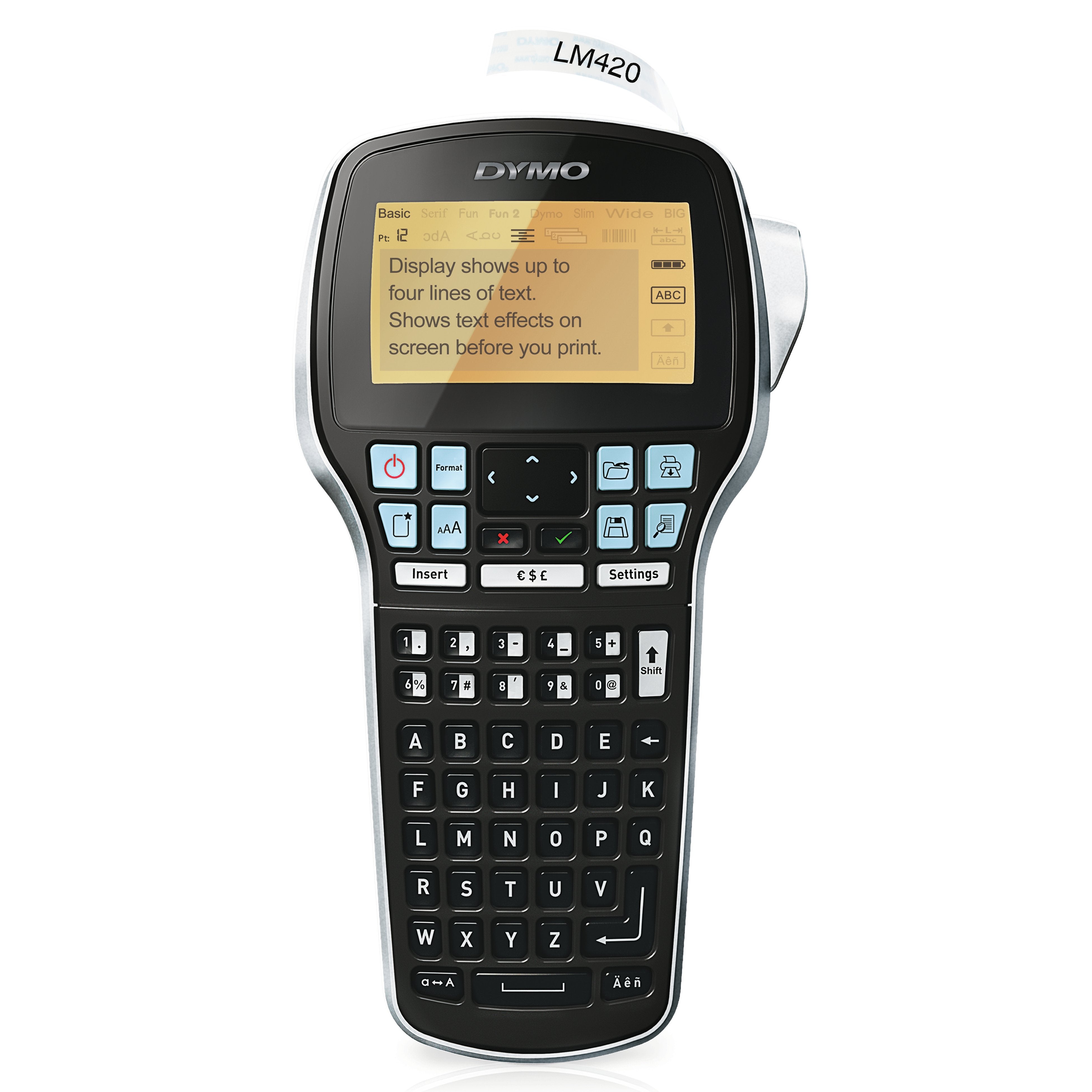 EAN 3501170915493 - DYMO LabelManager 420P™ ABC UK impresora de etiquetas Transferencia térmica 180 x 180 DPI 12 mm/s D1 imagen 1