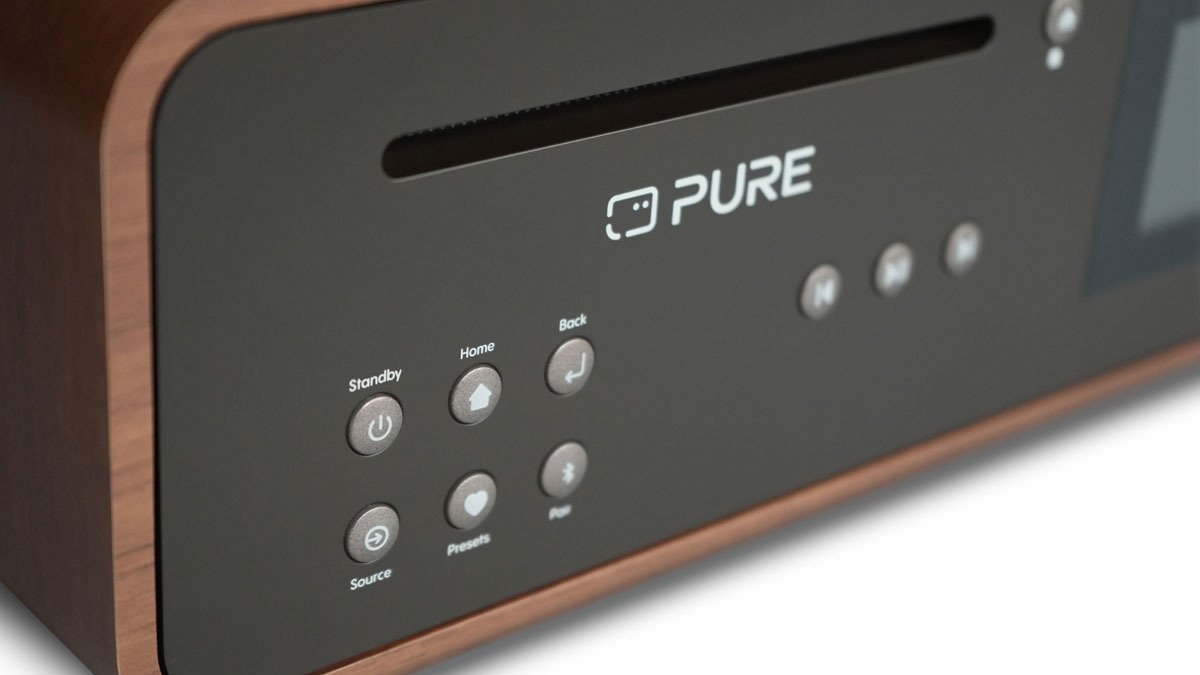 Pure Classic Stereo Coffee Black Walnut Eu Uk