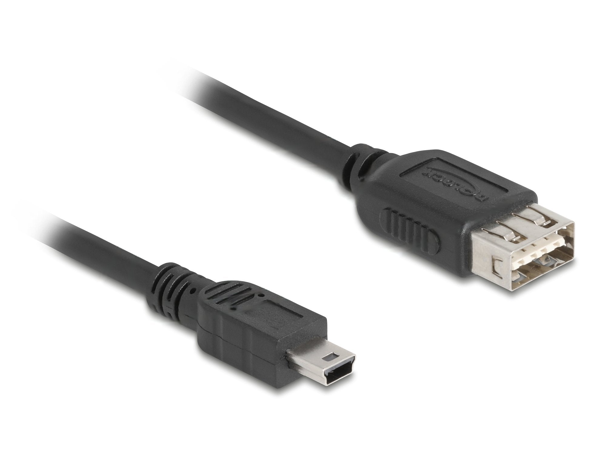 Delock 81527 Cable Usb 2.0 Usb Tipo Mini-B Macho A Easy Usb Tipo-A Hembra 5 M