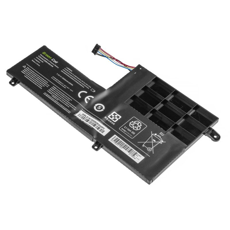 Greencell Laptop Battery L14l2p21 L14m2p21 For Lenovo Yoga 7.6v 3500mah