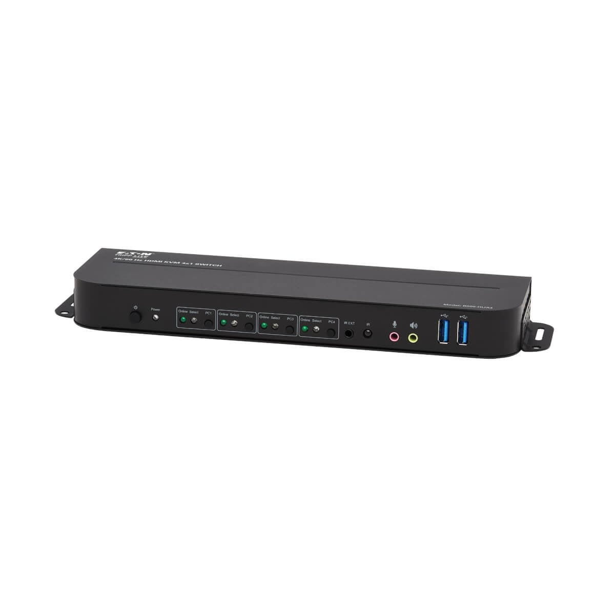 Eaton Tripp Lite  4-Port Hdmi/Usb Kvm Switch 4k 60 Hz Hdr Hdcp 2.2 Ir Usb Sharing