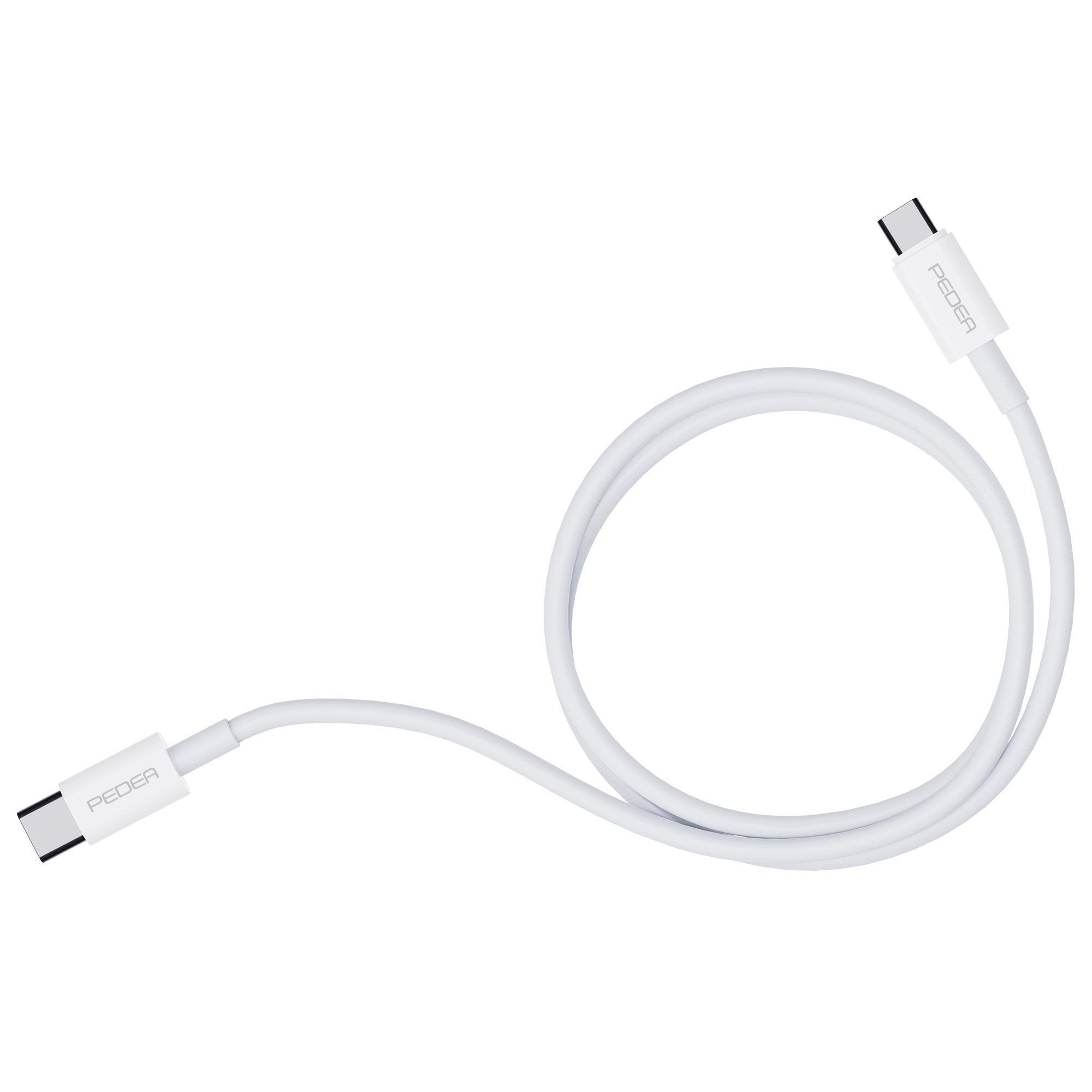 Pedea Schnelllade- Und Datencable Usb-C Usb-C, 1m, Wei