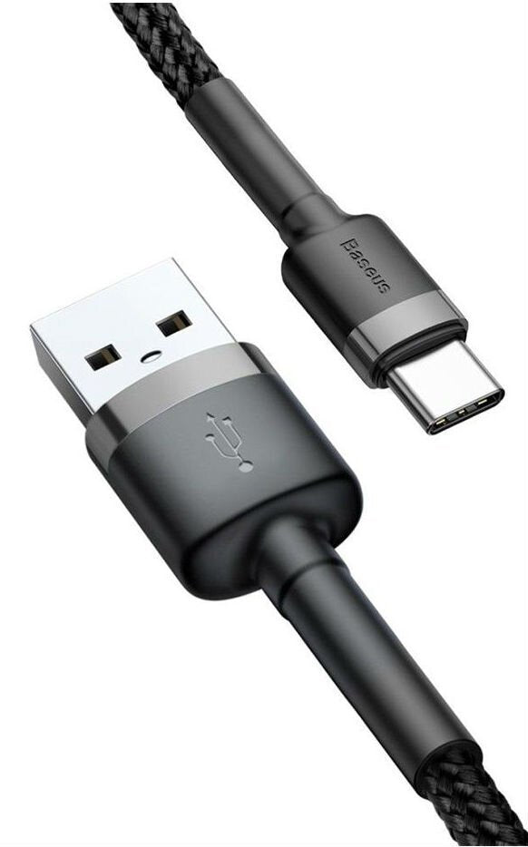 Baseus Cafule Cable Usb Usb 2.0 0,5 M Usb A Usb C Negro