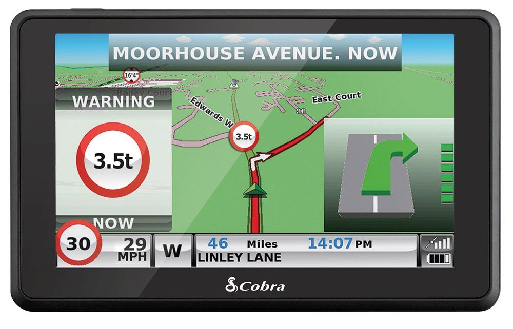 Cobra Truckmate C6500 Lkw- Navigationssystem 5 Zoll