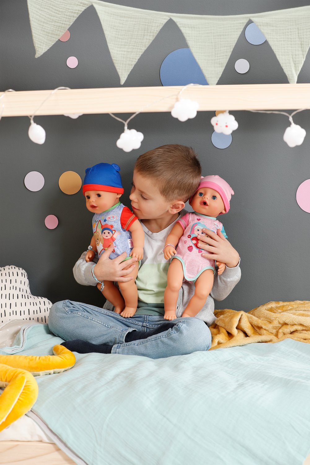 Lalka Baby Born Chlopiec Jonas 43cm