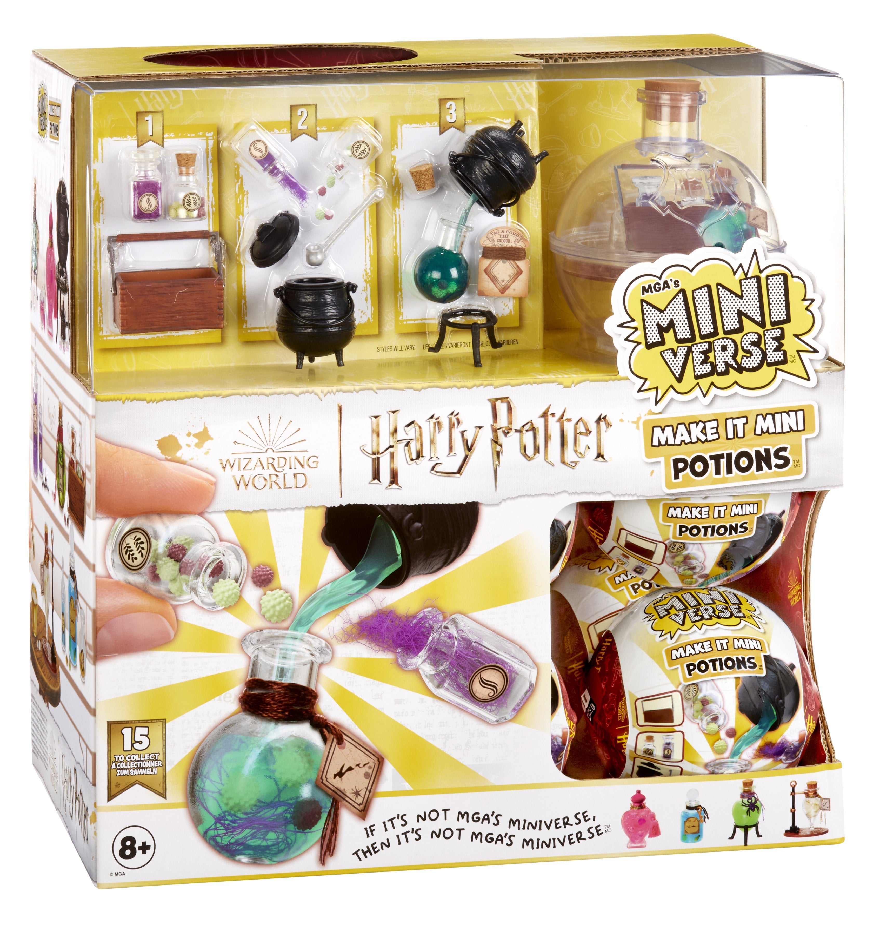 Mga Entertainment Mga'S Miniverse Make It Mini Potation Harry Potter Mini Collectibles, Artesan Artículos Ordenados 594512-Euc