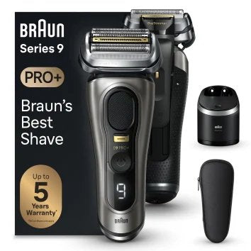 EAN 8700216137249 - Braun Series 9 Pro+ 9565cc Wet & Dry Máquina de afeitar de láminas Recortadora Metálico imagen 1