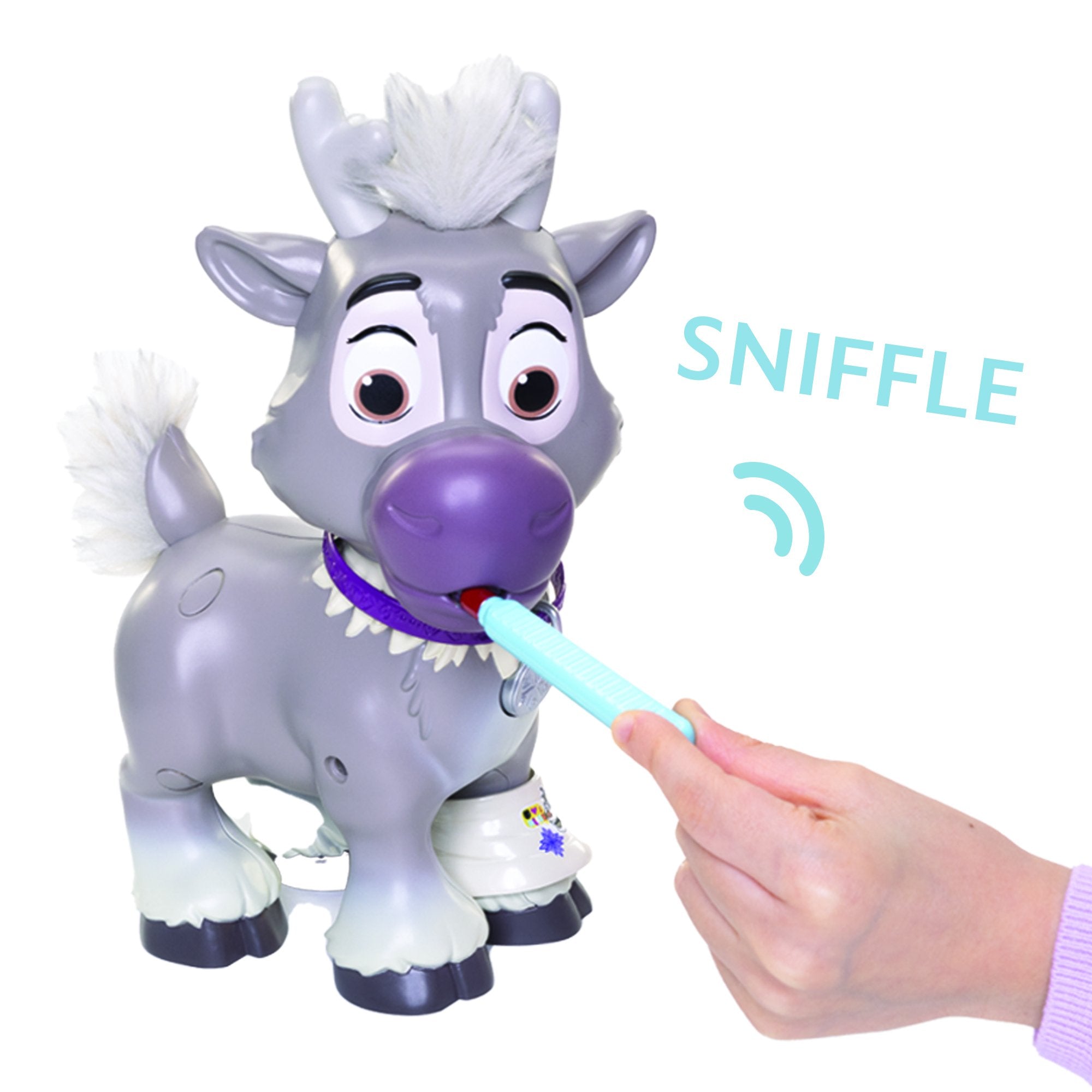 Kit De Cuidados Sven Interactivo Frozen Disney