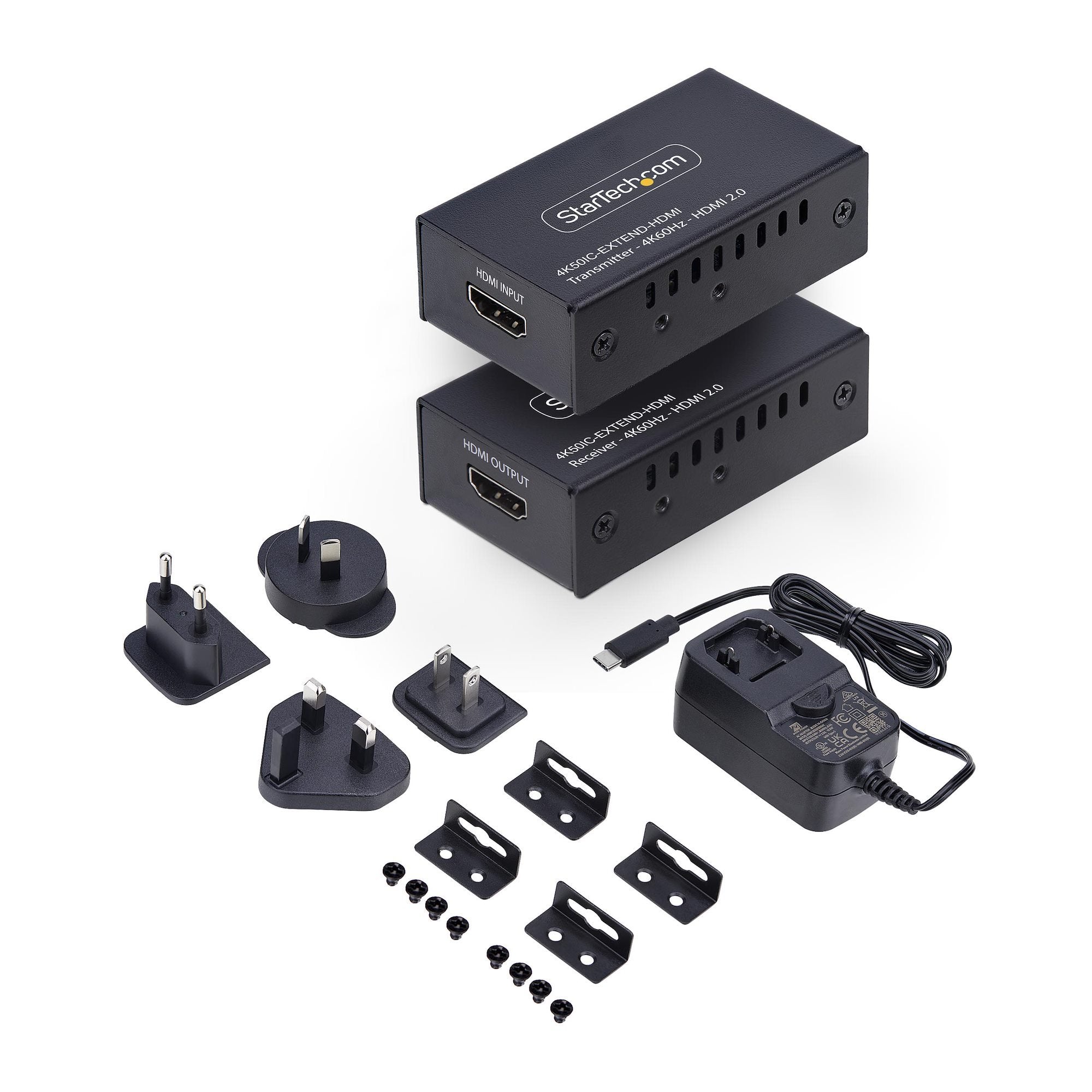 EAN 0065030918299 - StarTech.com 4K50IC-EXTEND-HDMI extensor audio/video Transmisor y receptor de señales AV Negro imagen 8