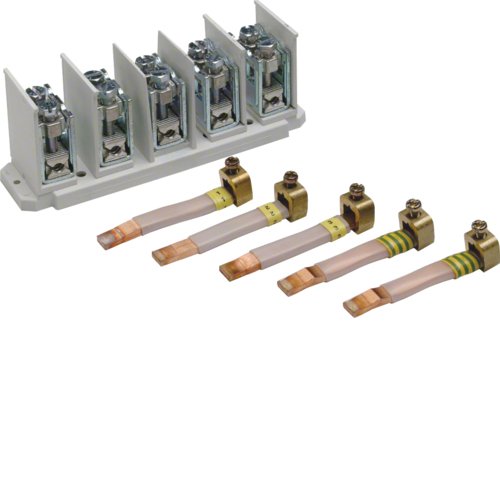 Hager Anschlusssatz Universz 5p Zm15w F.U84ls F.Sas 12x5mm Alimentación Eléctrica Seitl.