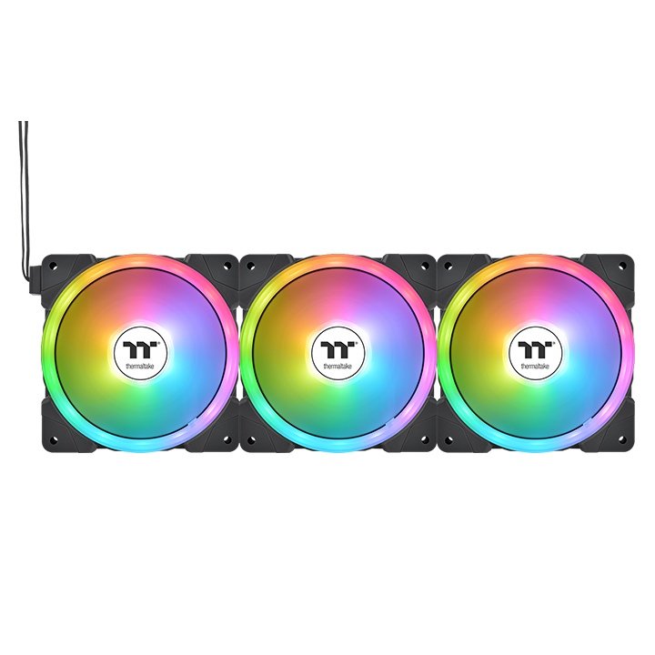 Ventilador Thermaltake Swafan Ex12 Argb 3-Fan-Pack Negro Retail