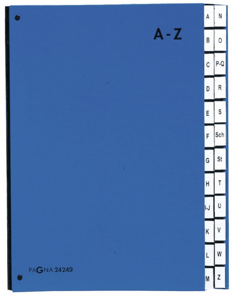 Pagna 24249-02 Carpeta A4 Cartón Azul