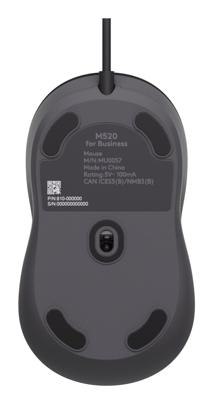 EAN 5099206129658 - Logitech Signature Wired M520 for Business ratón Oficina Ambidextro USB Tipo C Óptico 4000 DPI imagen 2