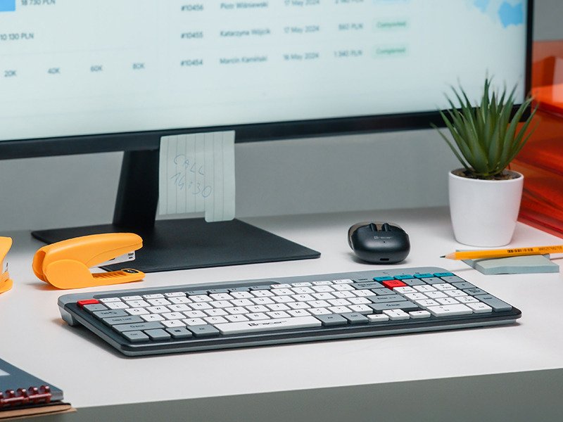 Tracer Wireless Keyboard Sharp Rf 2.4g+Bt