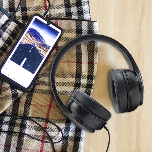 Qoltec 50844 Auriculares Inalámbricos Con Micrófono Bt 5.0 Ab Negro
