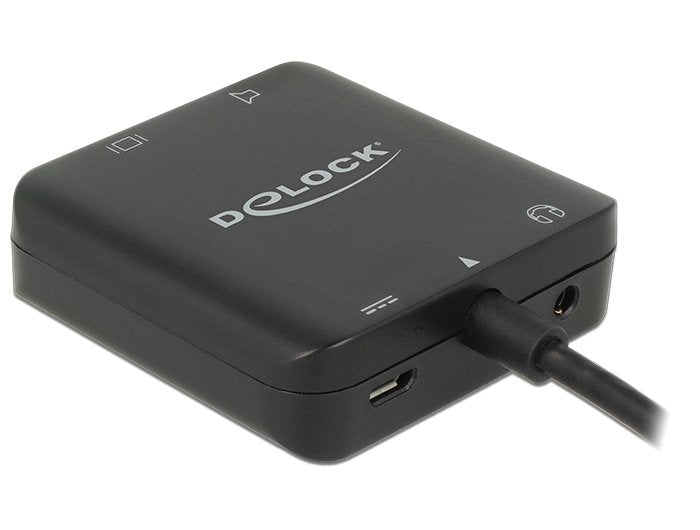 EAN 4043619627844 - DeLOCK 62784 convertidor de audio Negro imagen 2